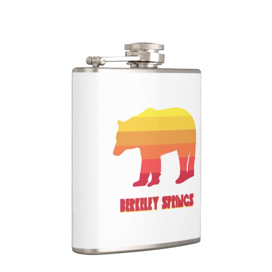 Flasques Berkeley Springs West Virginia Rainbow Bear (Droite)