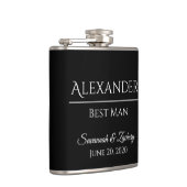 Flasques Best Man Liquor Flask Wedding Favor Cadeau (Droite)