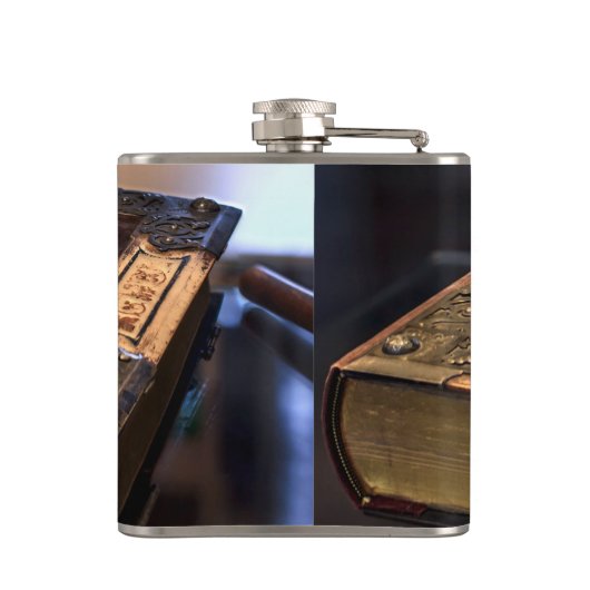 Flasques Bible chrétien antique (Dos)