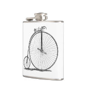 Flasques Bicyclette à grande roue Penny Farthing (Gauche)