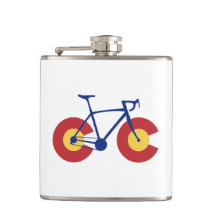 Flasques Bicyclette Drapeau du Colorado