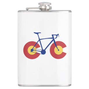 Flasques Bicyclette Drapeau du Colorado
