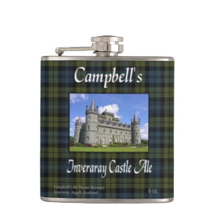 Flasques Bière anglaise de château d'Inveraray de Campbel