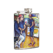 Flasques Bière chaude, hommes froids et moi, je suis chaud (Droite)