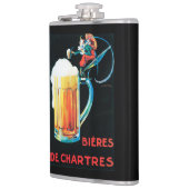 Flasques Bières d'affiche promotionnelle de Chartres (Gauche)
