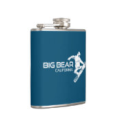 Flasques Big Bear Mountain Resort California Snowboarder (Droite)