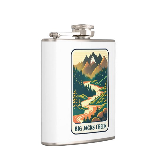 Flasques Big Jacks Creek Idaho couleurs (Droite)