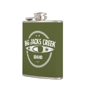 Flasques Big Jacks Creek Wild Et Rivière Pittoresque Idaho  (Gauche)