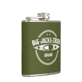 Flasques Big Jacks Creek Wild Et Rivière Pittoresque Idaho  (Droite)