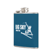 Flasques Big Sky Resort Montana Skier (Gauche)