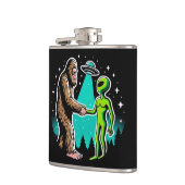 Flasques Bigfoot rencontre un Alien (Gauche)