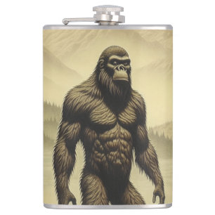 Flasques Bigfoot Vintage dans les Montagnes et les Pins
