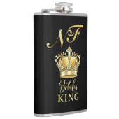 Flasques Birthday King Gold Crown Royal Monogram Luxury (Droite)