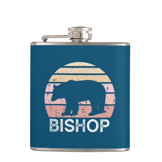 Flasques Bishop California Retro Bear (Devant)