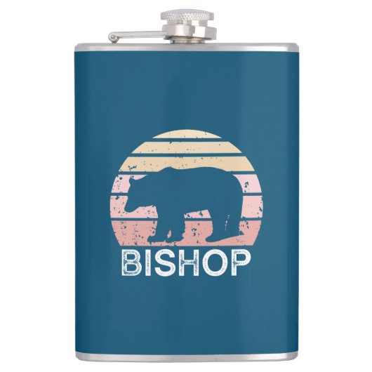 Flasques Bishop California Retro Bear (Devant)