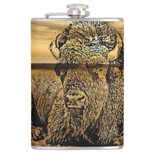 Flasques Bison (Devant)