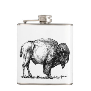 Flasques Bison américain de Buffalo