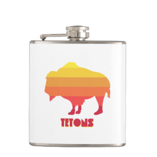 Flasques Bison de Tétons
