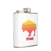 Flasques Bison de Tétons (Droite)