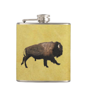 Flasques Bison galopant