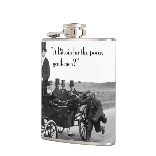 Flasques Bitcoin mendiant (Gauche)