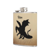 Flasques Black Dragon Rustic Arrière - plan Personnel (Gauche)