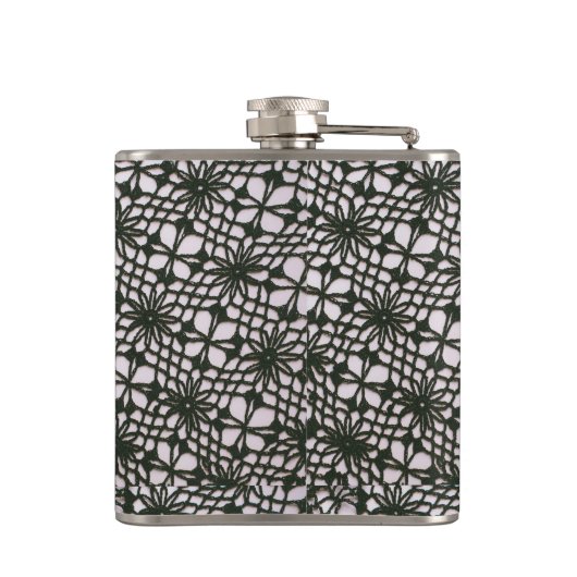 Flasques Black Pearl Lace (Dos)