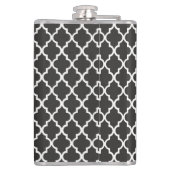 Flasques Black Quatrefoil (Dos)