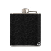 Flasques Black White dentelle Mariage robe mariée (Dos)