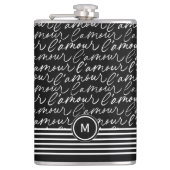 Flasques Black & White "Paris drey" (Devant)