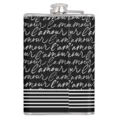 Flasques Black & White "Paris drey" (Dos)