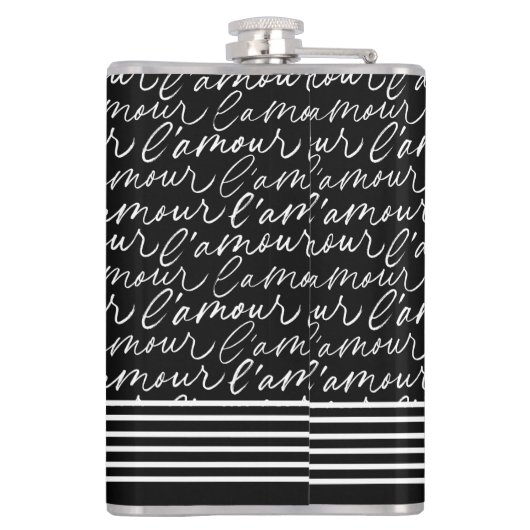 Flasques Black & White "Paris drey" (Dos)