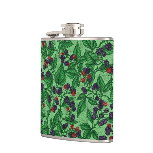 Flasques Blackberry en vert (Gauche)