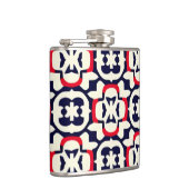 Flasques Blanc rouge et bleu de luxe (Droite)
