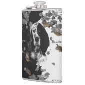 Flasques Bleu anglais noir et blanc (Gauche)