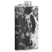 Flasques Bleu anglais noir et blanc (Droite)