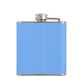 Flasques Bleu bleu ciel uni couleur uni (Dos)