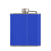 Flasques Bleu bleu (couleur solide)  (Dos)
