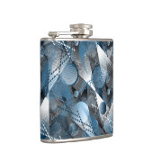 Flasques Bleu et gris. Résumé. (Droite)