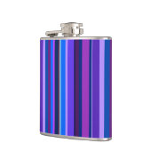 Flasques Bleu et violet bandes verticales (Gauche)