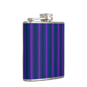 Flasques Bleu et violet bonbons rayés (Droite)