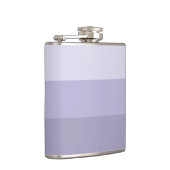 Flasques Bleu Ombre rayé (Droite)