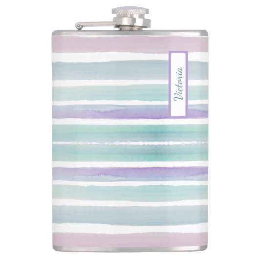 Flasques Bleu rose Motif (Devant)