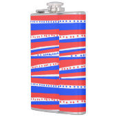 Flasques Bleu rouge Cercles Bleu (Gauche)