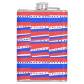 Flasques Bleu rouge Cercles Bleu (Dos)