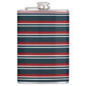 Flasques Bleu Rouge uniforme rayures (Devant)