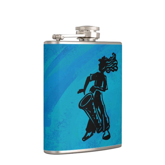 Flasques Bleu tambour Boogie Nights New York (Droite)