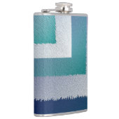 Flasques bleu turquoise gris ex pastel (Droite)