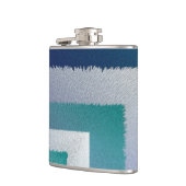 Flasques bleu turquoise gris ex pastel (Gauche)