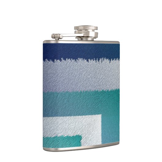 Flasques bleu turquoise gris ex pastel (Droite)